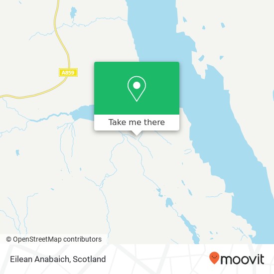 Eilean Anabaich map