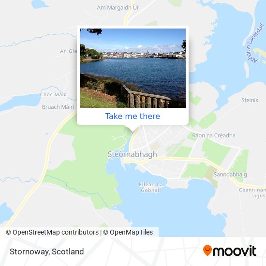 Stornoway map