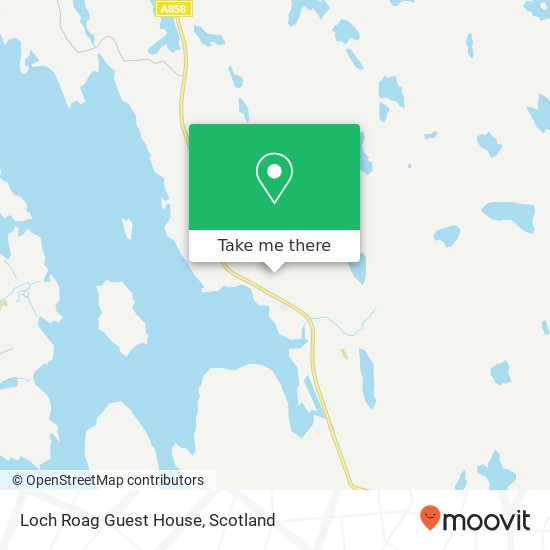 Loch Roag Guest House map