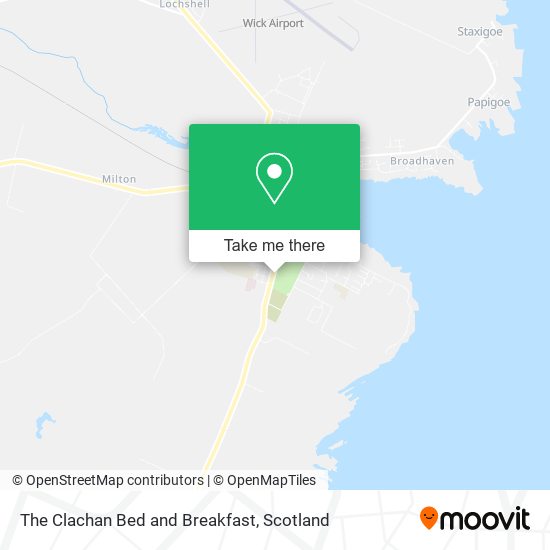 The Clachan Bed and Breakfast map