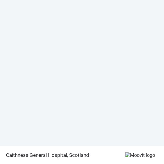 Caithness General Hospital map