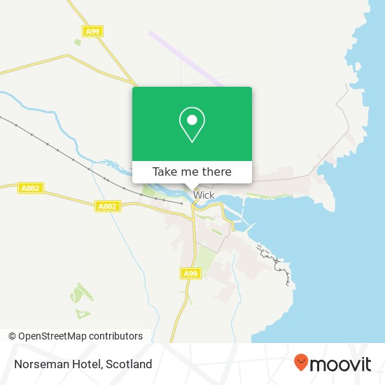 Norseman Hotel map