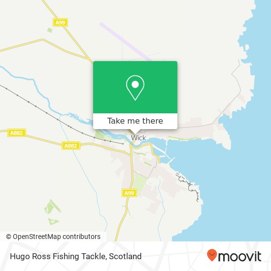 Hugo Ross Fishing Tackle map