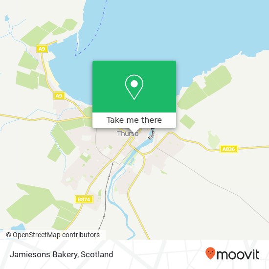 Jamiesons Bakery map