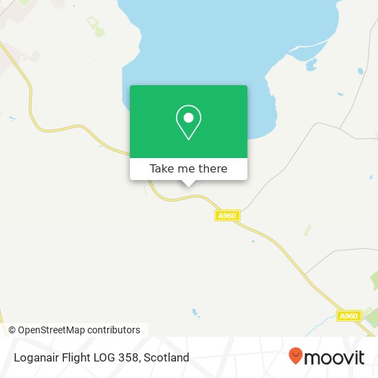 Loganair Flight LOG 358 map