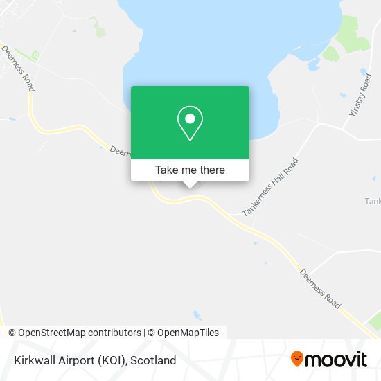 Kirkwall Airport (KOI) map