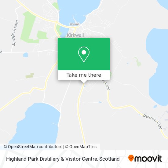 Highland Park Distillery & Visitor Centre map