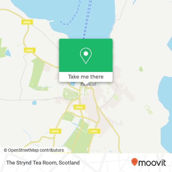 The Strynd Tea Room map