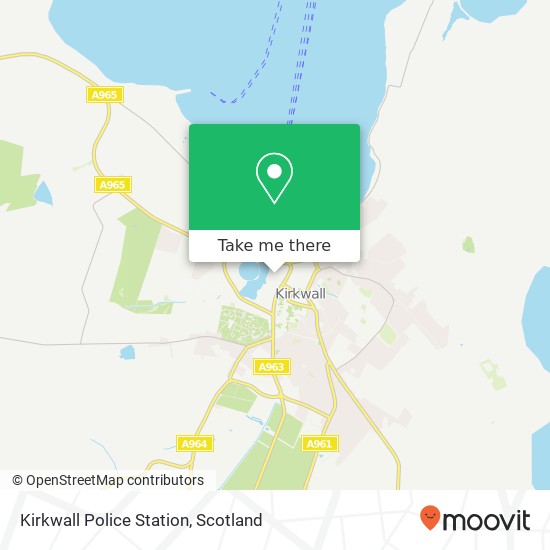 Kirkwall Police Station map
