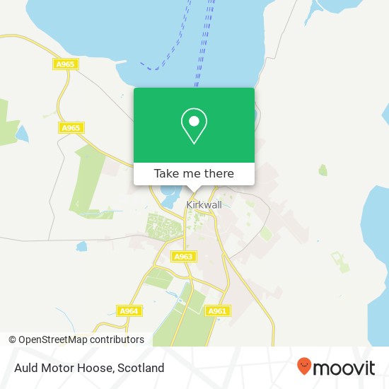 Auld Motor Hoose map