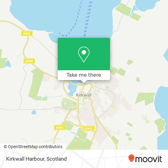 Kirkwall Harbour map