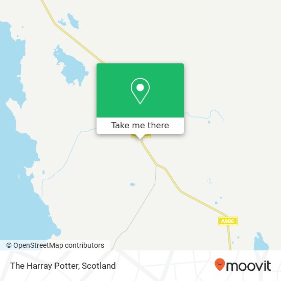 The Harray Potter map