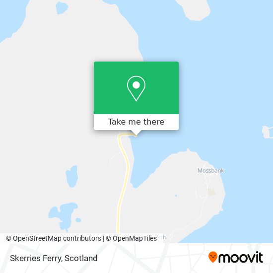 Skerries Ferry map