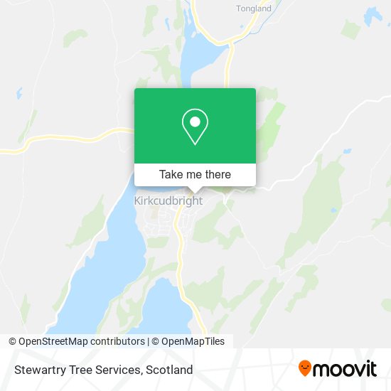 Stewartry Tree Services map