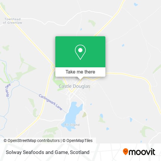 Solway Seafoods and Game map