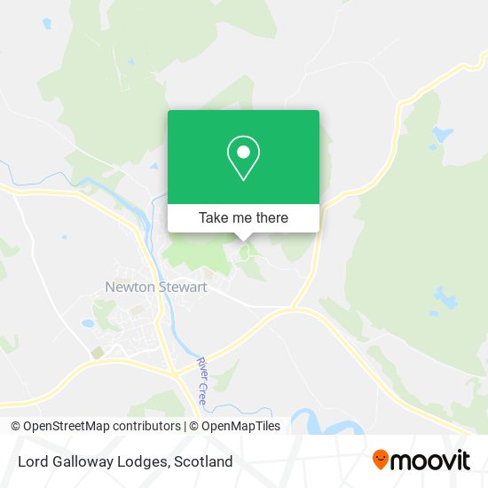 Lord Galloway Lodges map