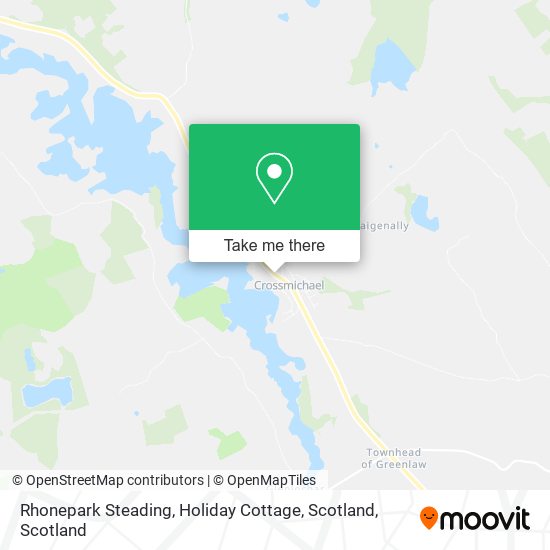 Rhonepark Steading, Holiday Cottage, Scotland map