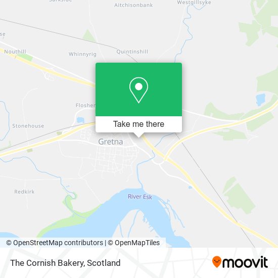 The Cornish Bakery map