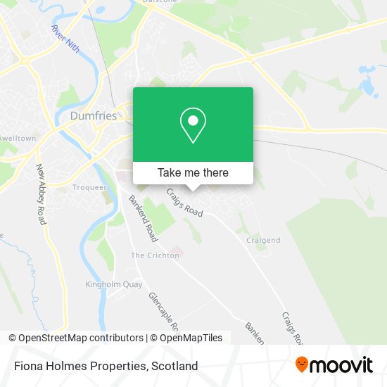 Fiona Holmes Properties map