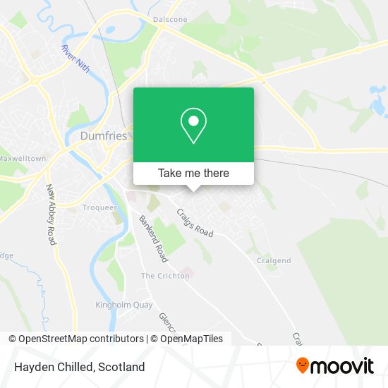 Hayden Chilled map