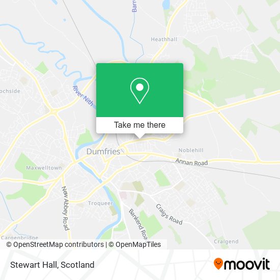 Stewart Hall map