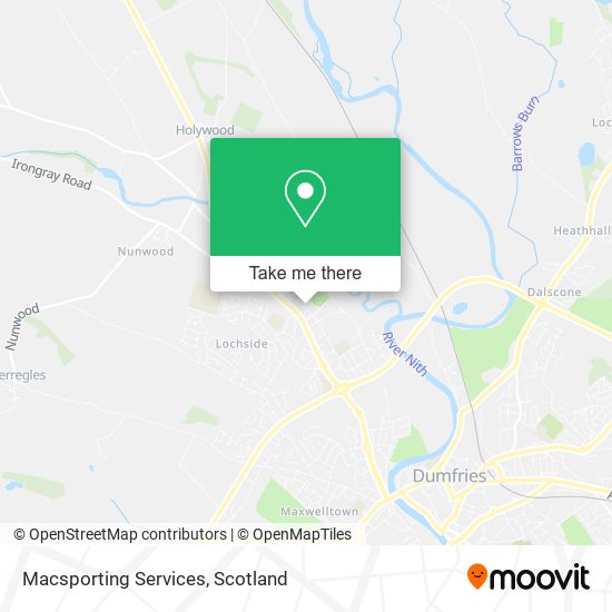 Macsporting Services map