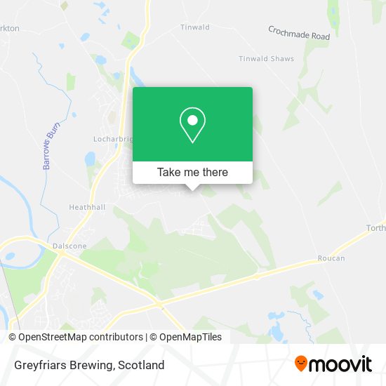 Greyfriars Brewing map