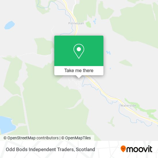 Odd Bods Independent Traders map