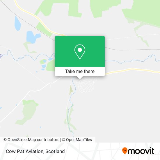 Cow Pat Aviation map