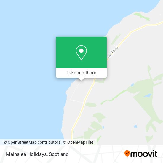 Mainslea Holidays map