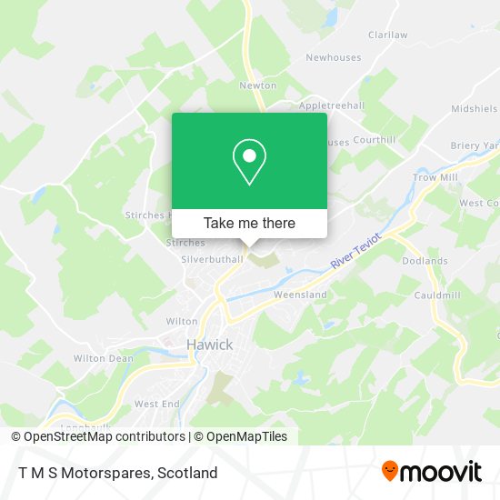 T M S Motorspares map