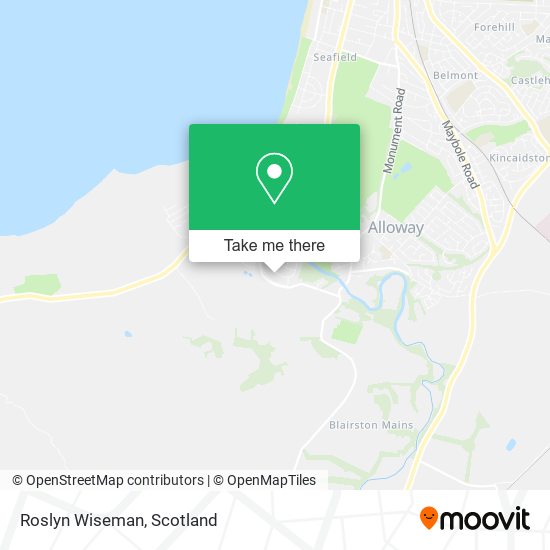 Roslyn Wiseman map