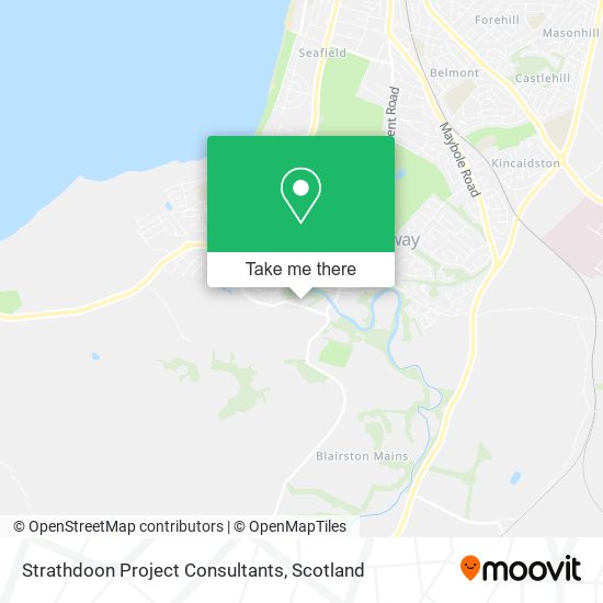 Strathdoon Project Consultants map