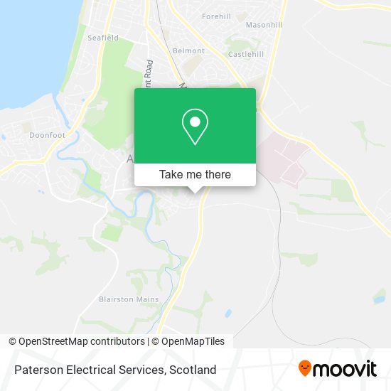 Paterson Electrical Services map