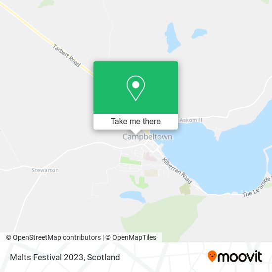 Malts Festival 2023 map