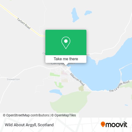 Wild About Argyll map