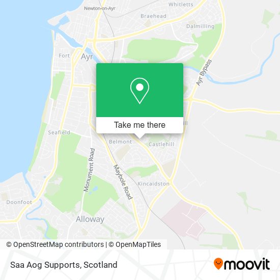 Saa Aog Supports map