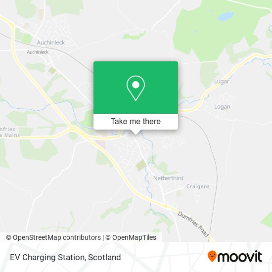 EV Charging Station map