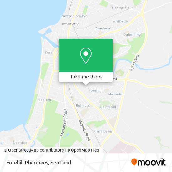 Forehill Pharmacy map