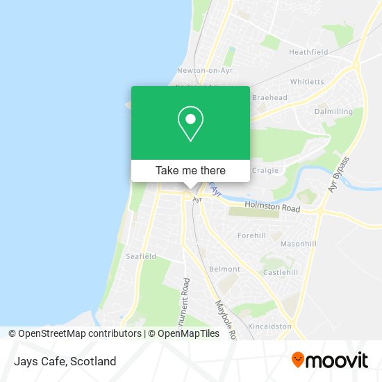 Jays Cafe map