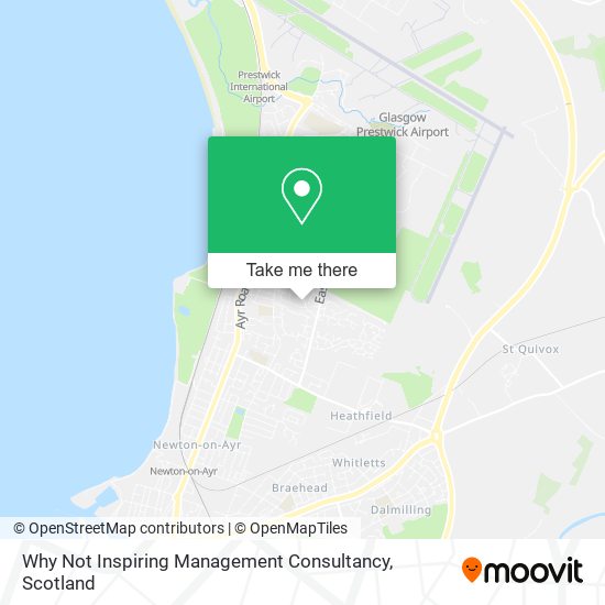 Why Not Inspiring Management Consultancy map