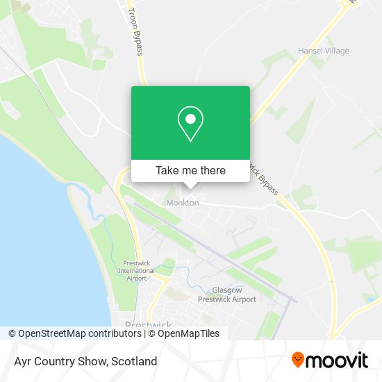 Ayr Country Show map