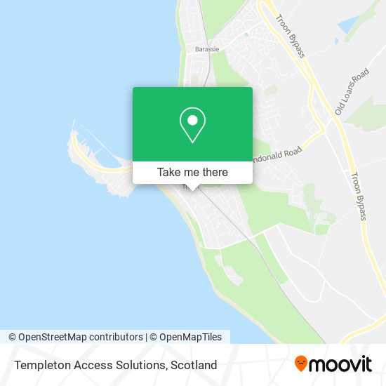 Templeton Access Solutions map