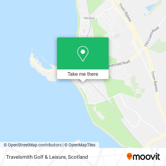 Travelsmith Golf & Leisure map