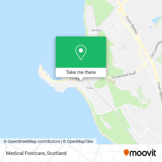 Medical Footcare map