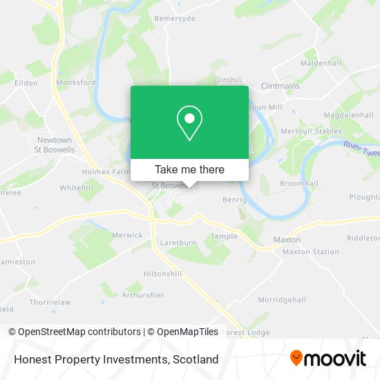Honest Property Investments map