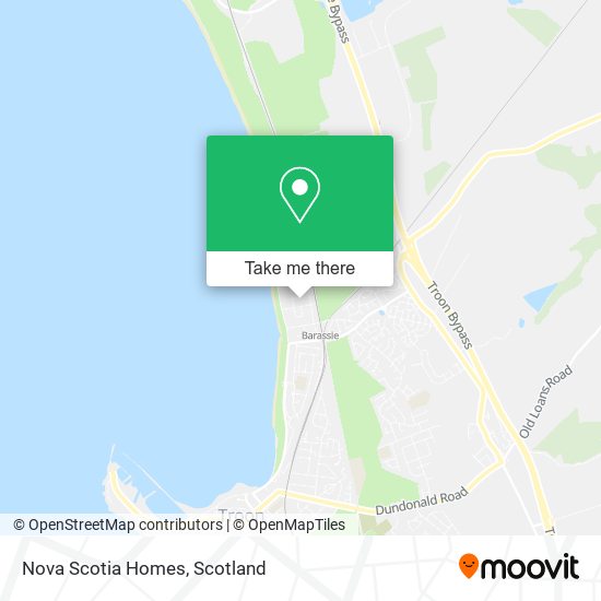 Nova Scotia Homes map