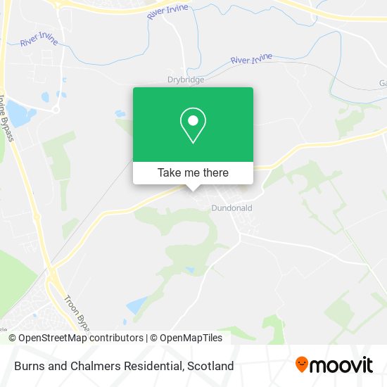Burns and Chalmers Residential map