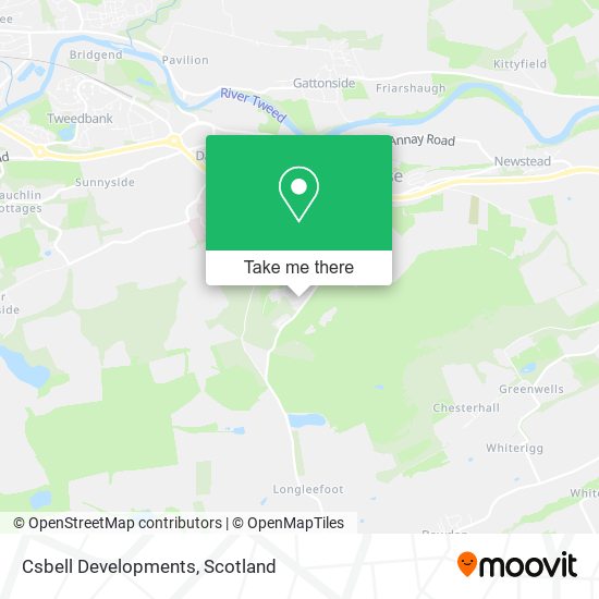 Csbell Developments map