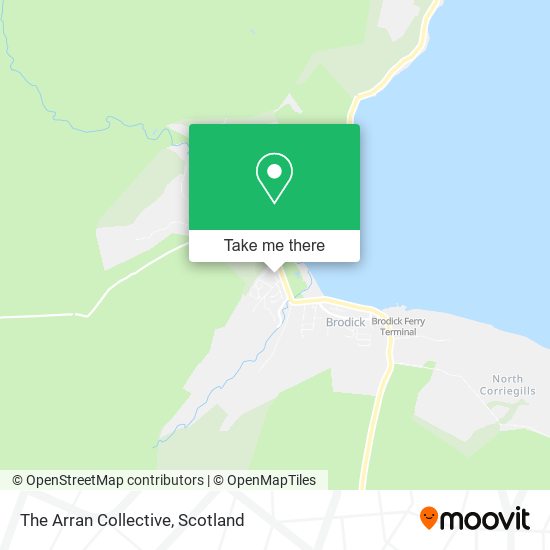 The Arran Collective map
